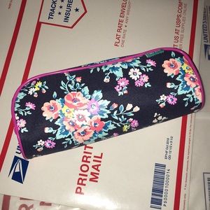 NWOT pen and gear floral pencil case